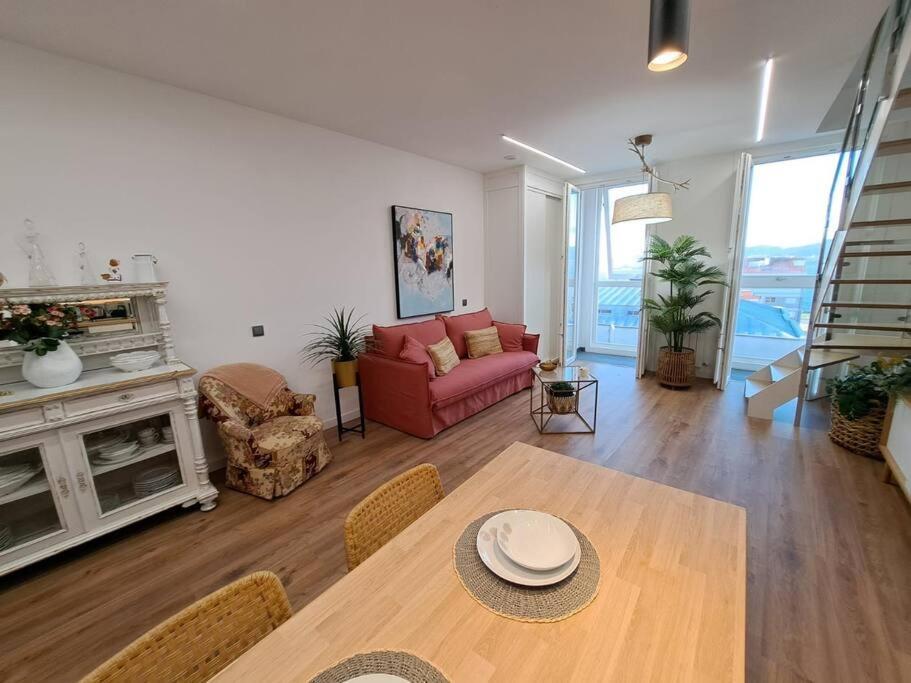 Vigo Centro, Duplex De Diseno. Apartment Bagian luar foto